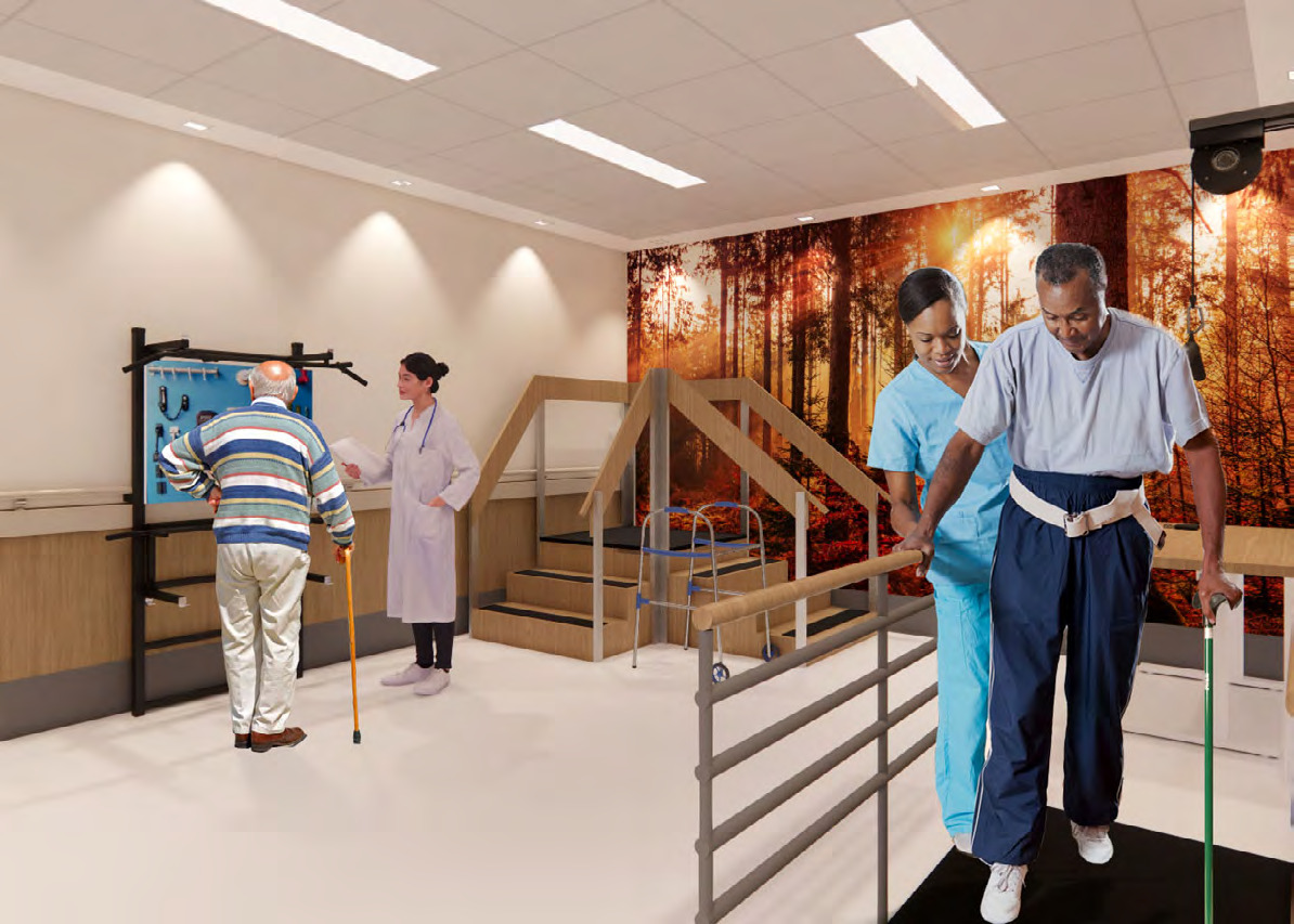 Rendering of the Myrna Daniels Seniors Emergency Centre at UHN.