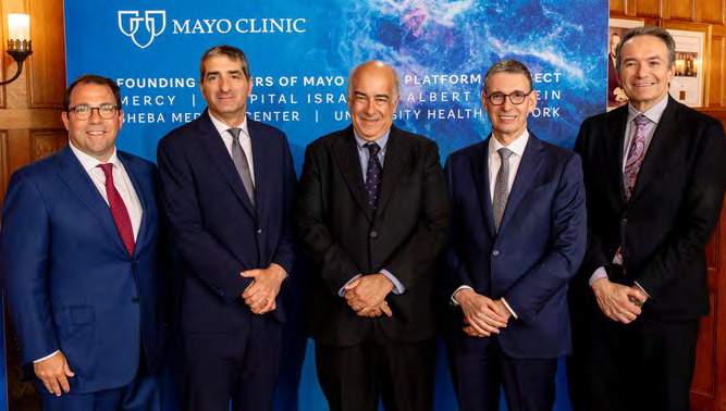 Founding members of Mayo Clinic's Platform_Connect.